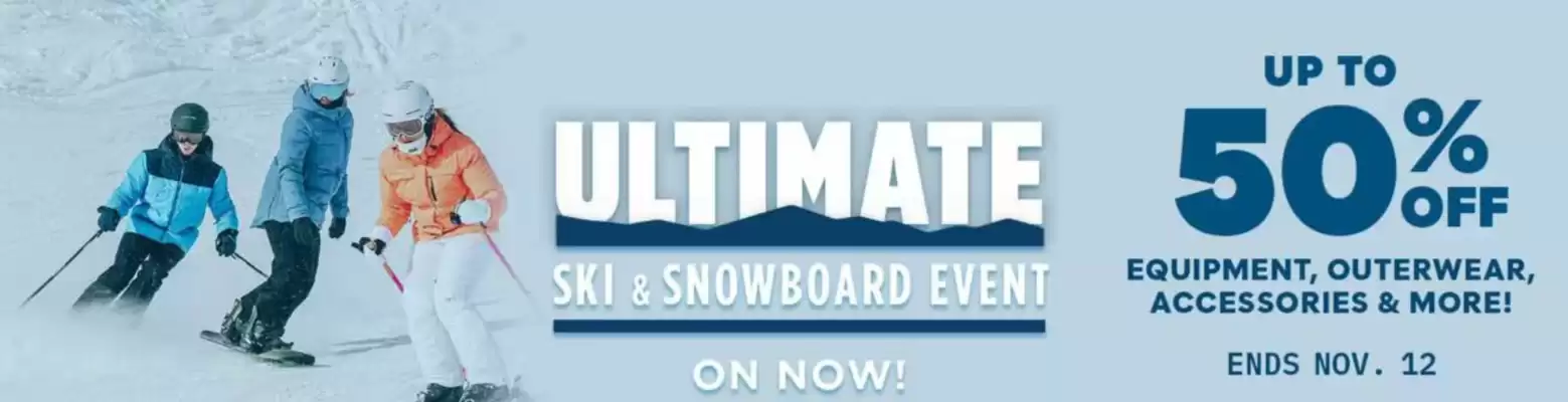 Sporting Life flyer (valid until 12-11)