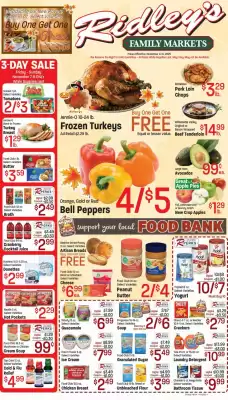Ridley's Family Markets weekly ad (valid until 10-11)