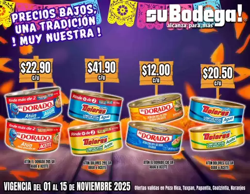 Catálogo SuBodega (válido hasta 15-11)