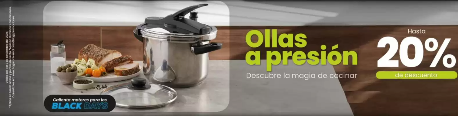 Catálogo Hogar Universal (válido hasta 9-11)