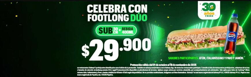 Catálogo Subway Página 1