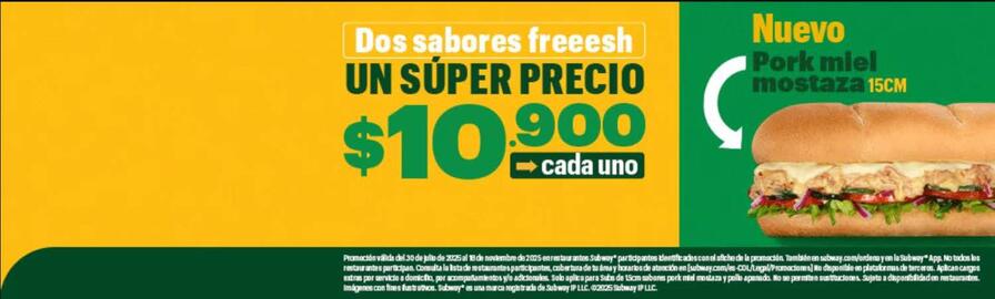 Catálogo Subway Página 2