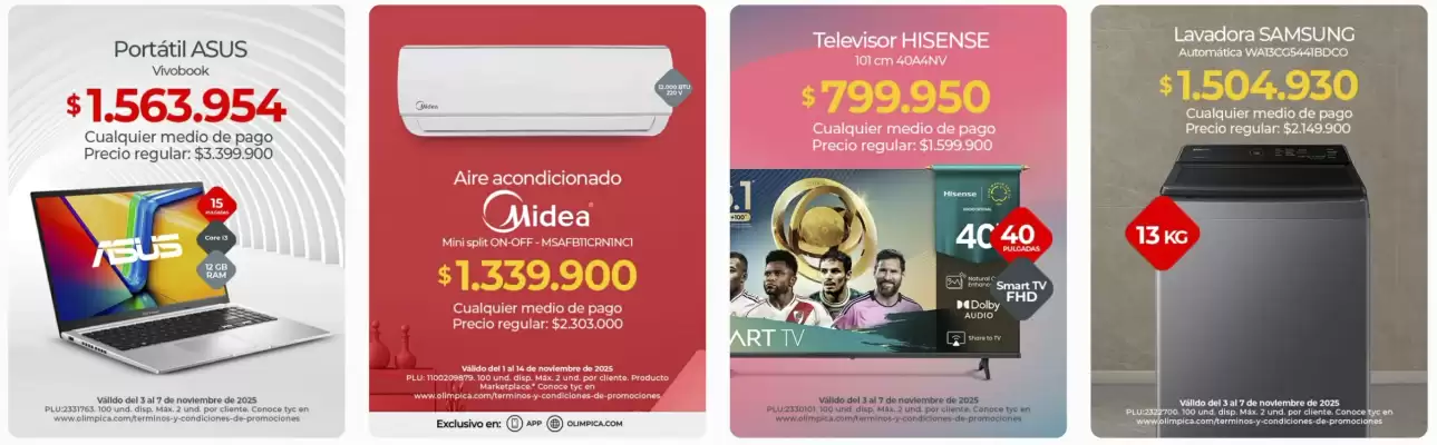 Catálogo Superdroguería Olímpica (válido hasta 7-11)