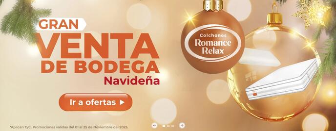 Catálogo Colchones Romance Relax Página 1