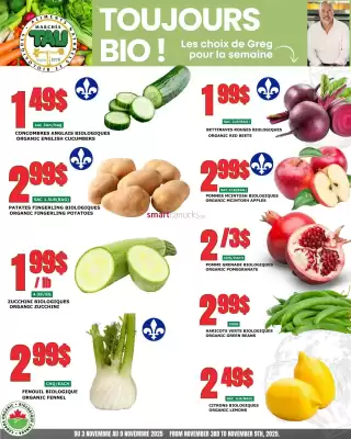 Marches Tau flyer (valid until 9-11)