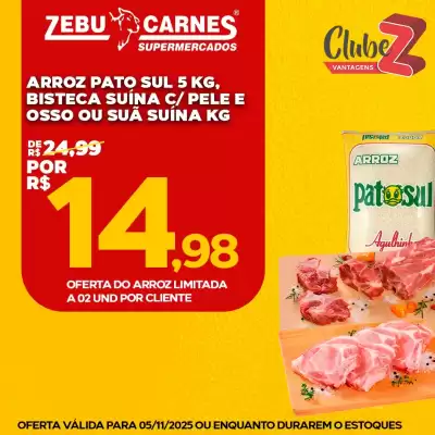 Catálogo Zebu Carnes Supermercados (válido até 5-11)