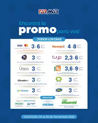 Catálogo Farmar (válido hasta 30-11)