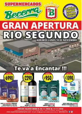 Catálogo Supermercados Becerra (válido hasta 17-11)