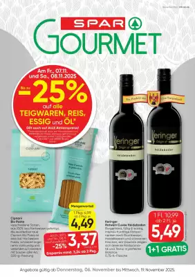 SPAR Gourmet Flugblatt (gültig bis 20-11)