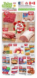 Value Grocer flyer Page 1