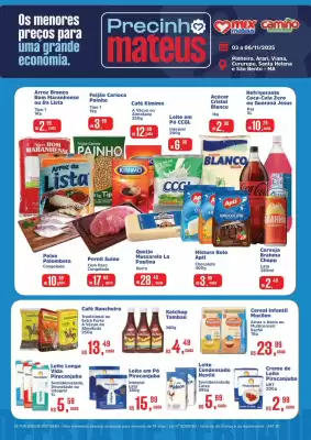 Catálogo Supermercados Mateus (válido até 6-11)