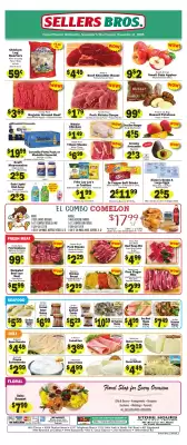 Sellers Bros weekly ad (valid until 11-11)