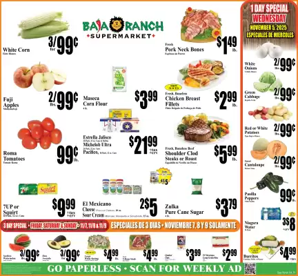 Baja Ranch weekly ad (valid until 11-11)