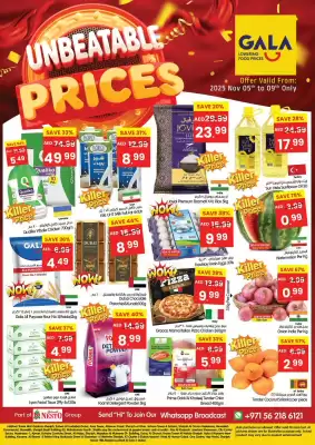 Gala Supermarket catalogue (valid until 9-11)