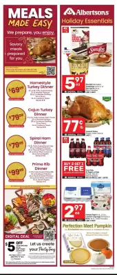 Albertsons weekly ad (valid until 11-11)