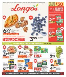 Longo's flyer week 45 Page 1