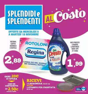 Volantino Splendidi e Splendenti (valido fino al 18-11)