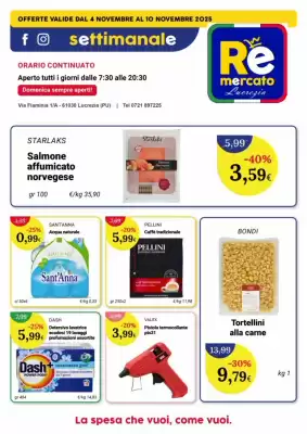 Volantino Re Mercato Lucrezia (valido fino al 10-11)