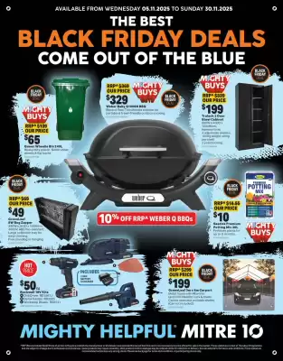 Mitre 10 catalogue (valid until 30-11)