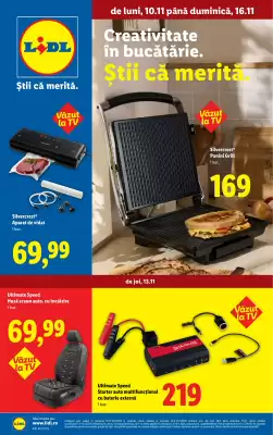 Catalog Lidl (valid până la 16-11)