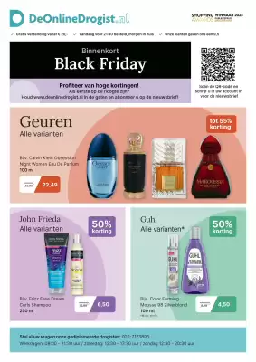 De Online Drogist folder (geldig t/m 5-11)