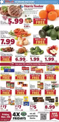 Harris Teeter weekly ad (valid until 11-11)