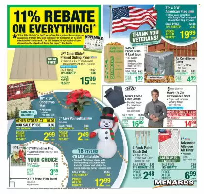 Menards weekly ad (valid until 16-11)