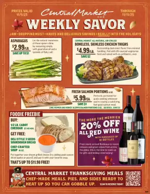 Central Market weekly ad (valid until 12-11)