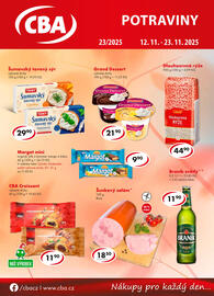 CBA leták | Potraviny Strana 1