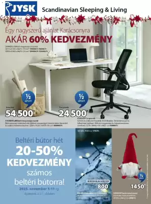 JYSK akciós újság