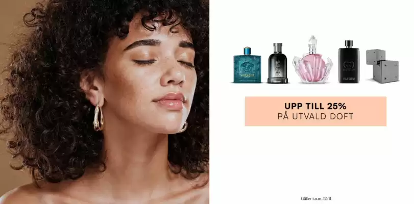 Parfym reklamblad (giltig till och med 19-11)