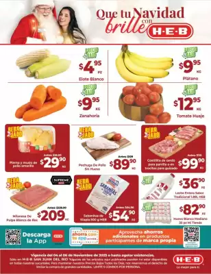 Folleto HEB (válido hasta 6-11)