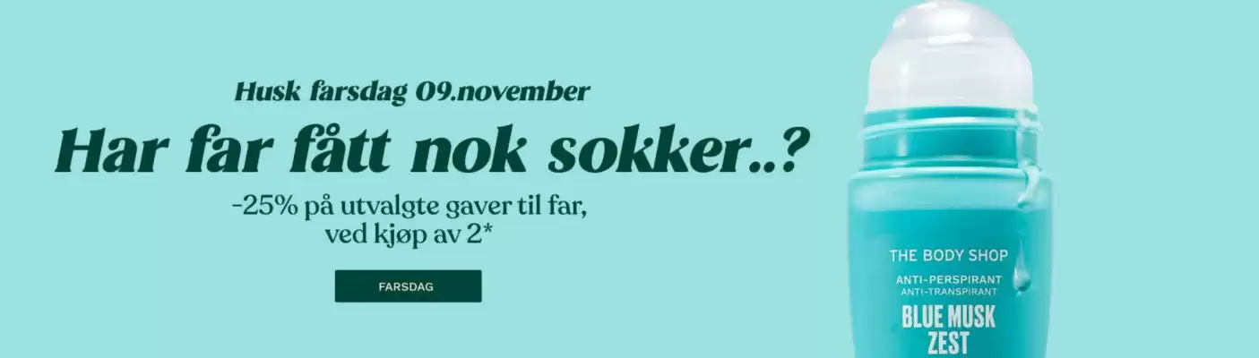 The Body Shop kundeavis (gyldig til 9-11)