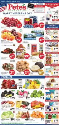Pete's Fresh Market weekly ad (valid until 11-11)