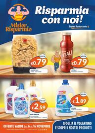 Volantino Mister Risparmio Pagina 1