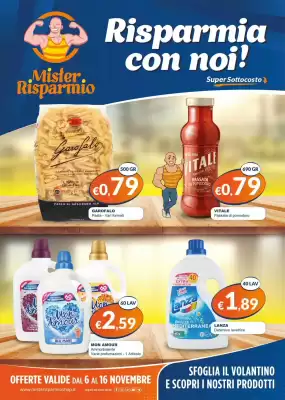 Volantino Mister Risparmio (valido fino al 16-11)