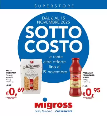 Volantino Migross Supermercati e Market (valido fino al 15-11)