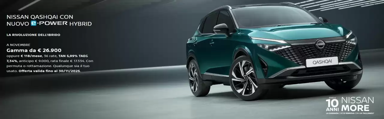 Volantino Nissan (valido fino al 30-11)