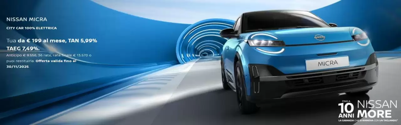 Volantino Nissan (valido fino al 30-11)