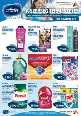 Azúr akciós újság (érvényes eddig: 22-11)