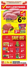 Buy-Low Foods flyer week 45 Page 1