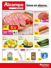 Folleto Alcampo supermercado Página 1