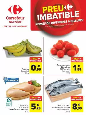 Folleto Carrefour Market (válido hasta el 10-11)