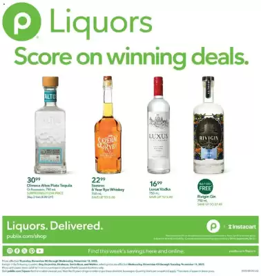 Publix weekly ad (valid until 12-11)