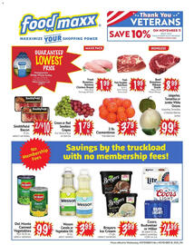 Foodmaxx weekly ad Page 1