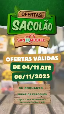 Catálogo San Michel Supermercados (válido até 6-11)