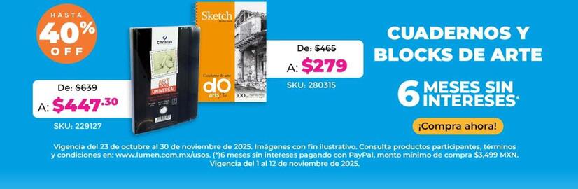 Catálogo Lumen Página 1