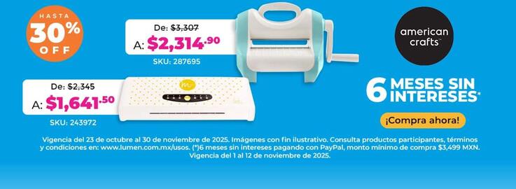 Catálogo Lumen Página 3