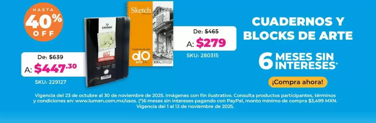 Catálogo Lumen (válido hasta 30-11)