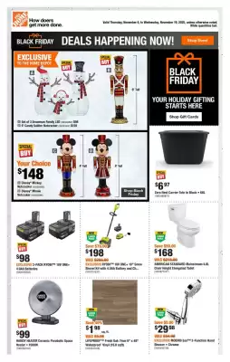 Home Depot flyer (valid until 12-11)